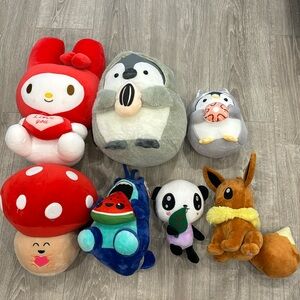 BUNDLE: NEW mixed stuffed plushie